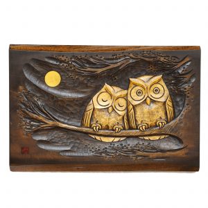 上田獅子 飾り板 | ギャラリーまきの 信州の木製品と美術工芸品販売の 