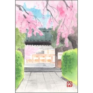 秋草（日本画・掛け軸） | ギャラリーまきの 信州の木製品と美術工芸品 